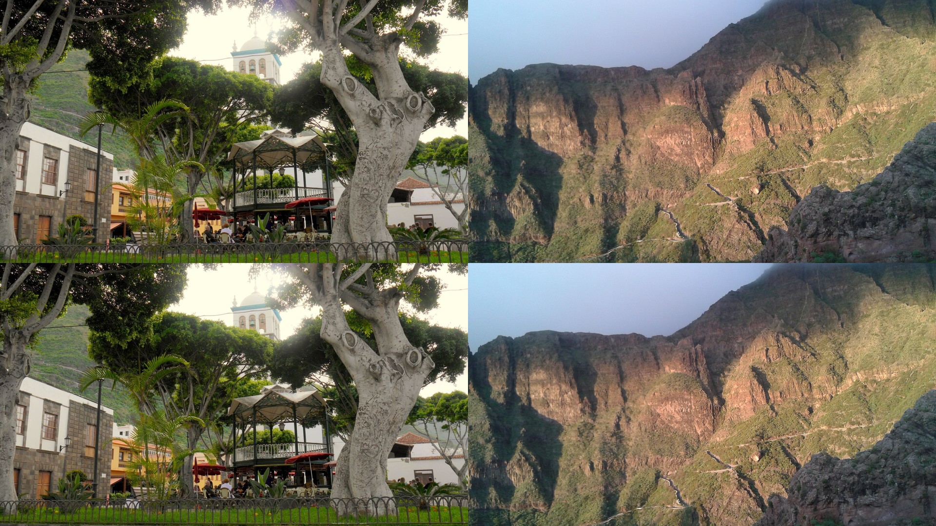 Paisajes de Tenerife durante una vuelta a la isla