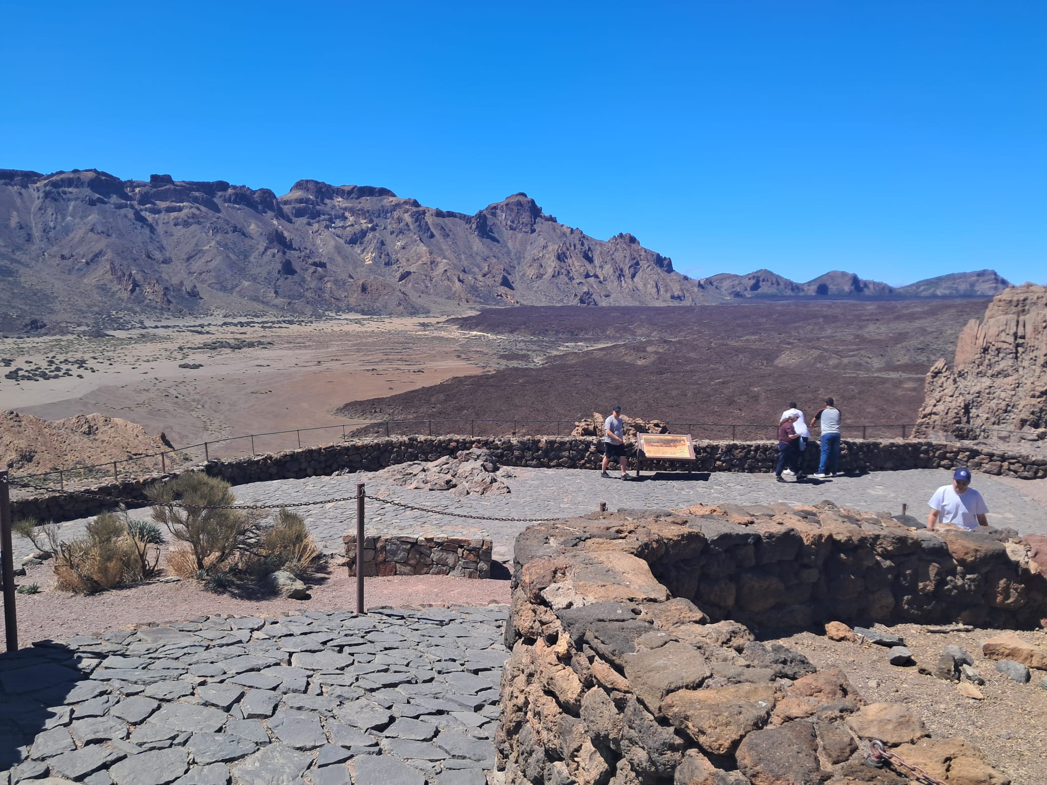 Mirador panorámico del Parque Nacional del Teide