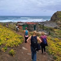 Sendero costero en Tenerife