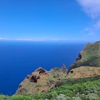Panorámica del litoral de Tenerife